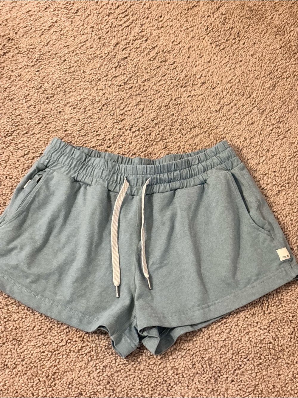 Vuori Halo 2.0 Shorts Light Blue